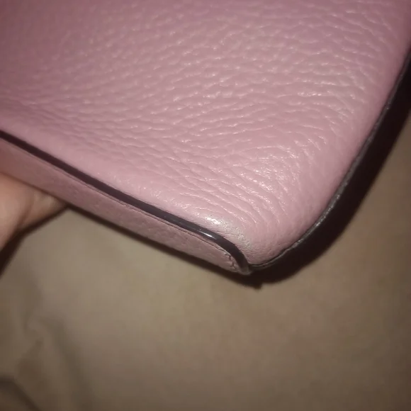 Kate Spade New York Sadie Envelope crossbody Bag Pink Saffiano Leather - Picture 5 of 9